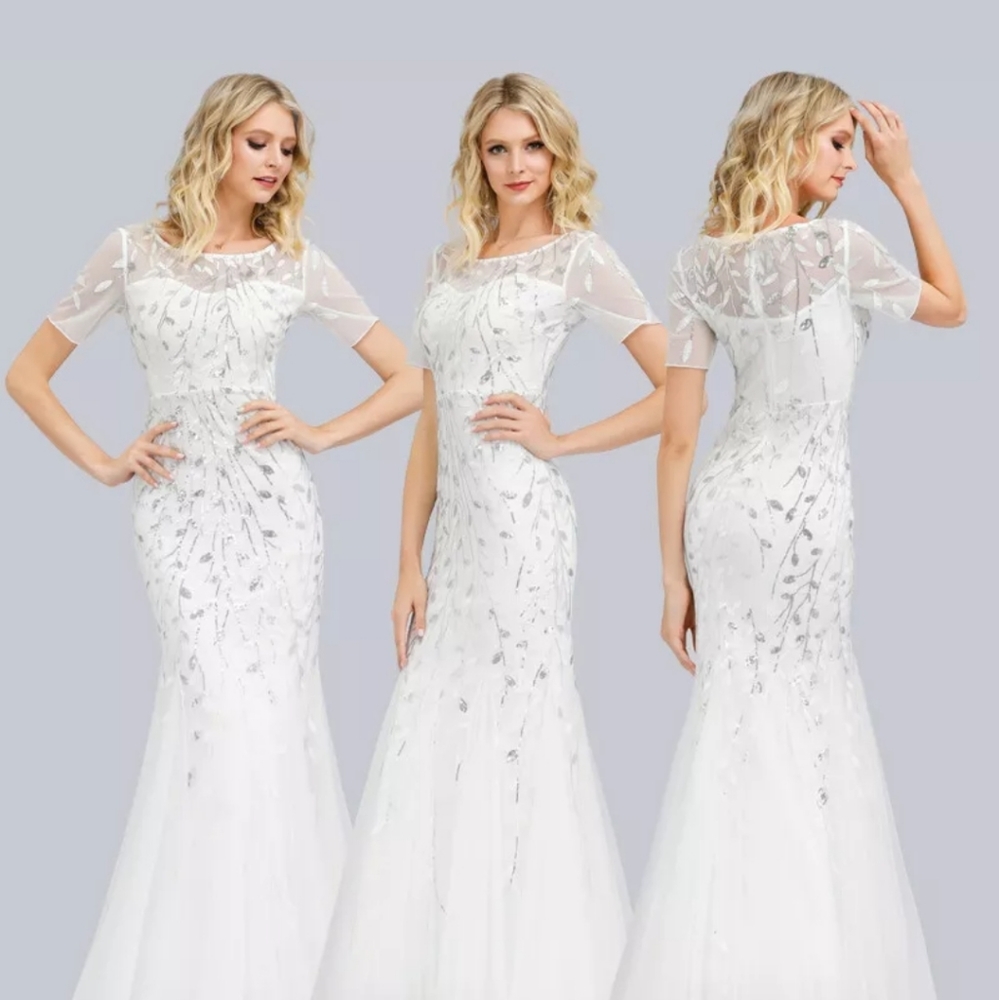 Ever-pretty tulle evening dress